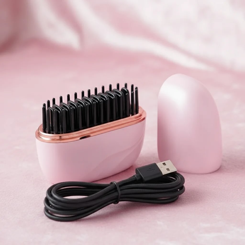 Mini Hair Straightener - Portable Hair Straightener with 3 Temperature Levels